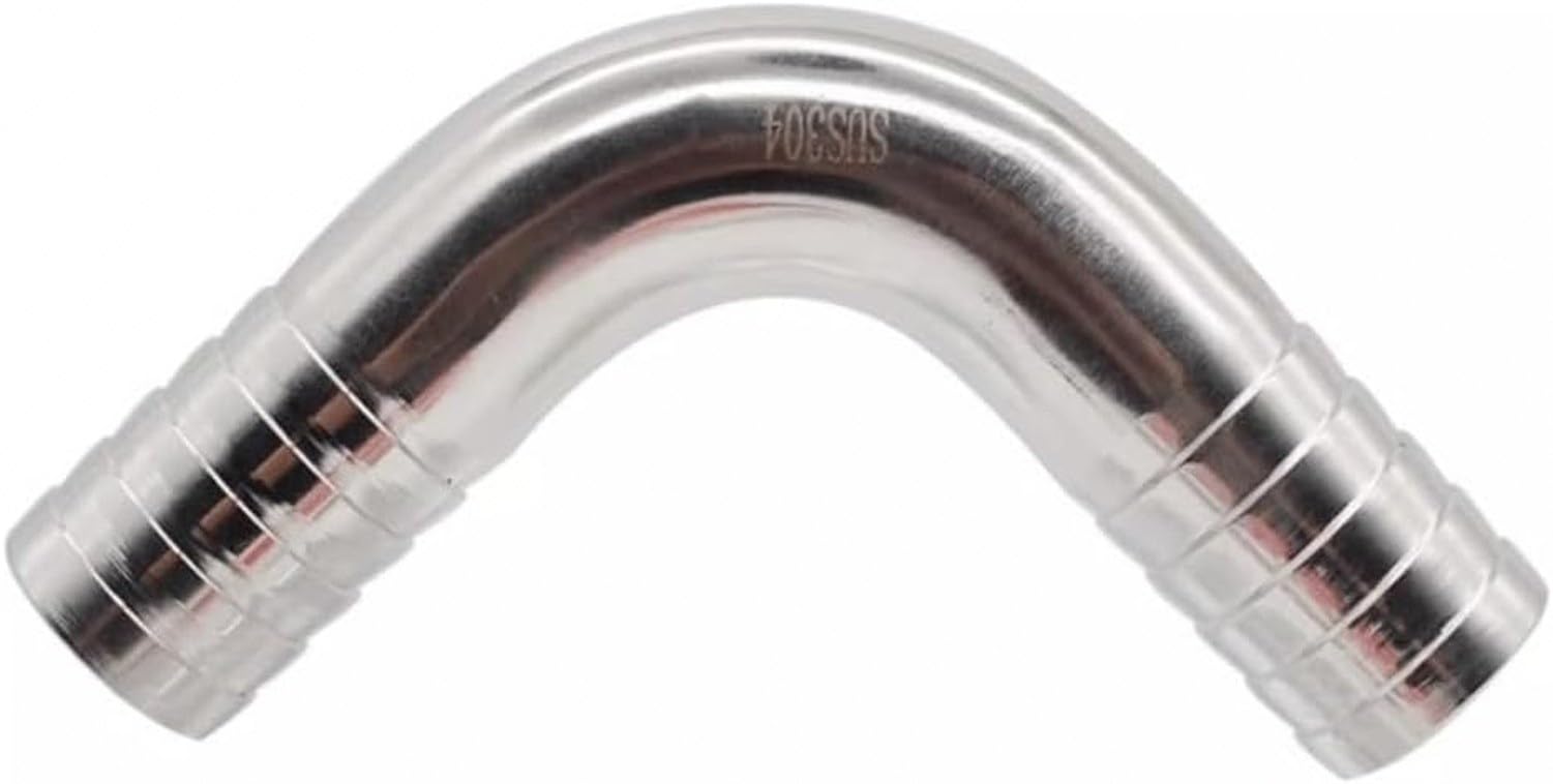 Codo Elbow Acero Inoxidable 304 Grado 90 Tubo Jardín, 57mm, 57mm