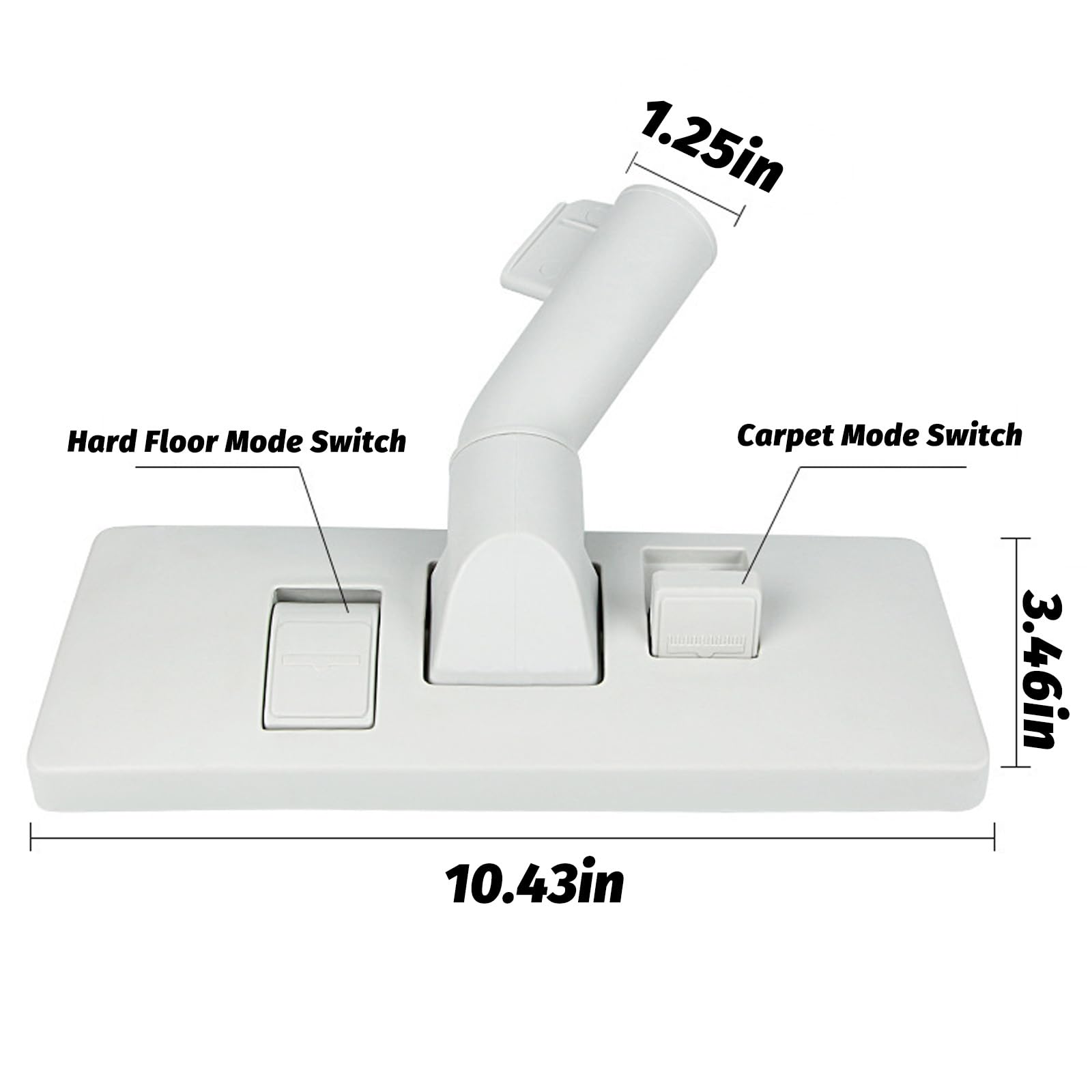 Brosse de rechange pour aspirateur Eureka Blanc