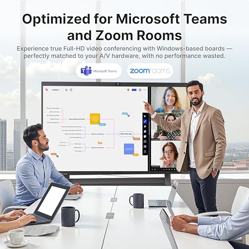 Image of NearHub S Pro 4K UHD Smart Board,65 inch Windows 11 Interactive Whiteboard for Business &Education,Touchscreen Display with Built-In Camera &Microphones,All-in-One Collaboration Device for Hybrid Meetings