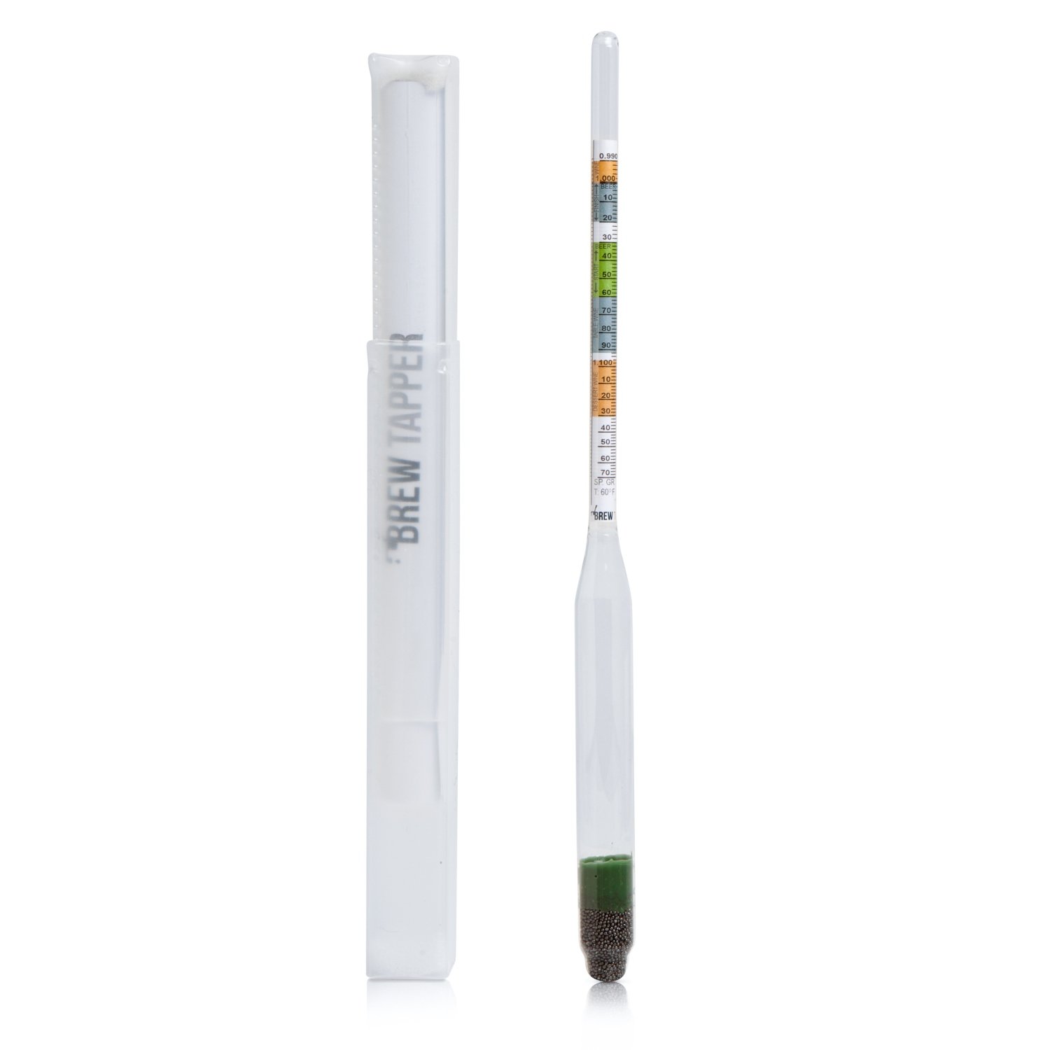 Buy Brew Tapper Triple Scale Hydrometer for Beer, Wine, Mead & Kombucha