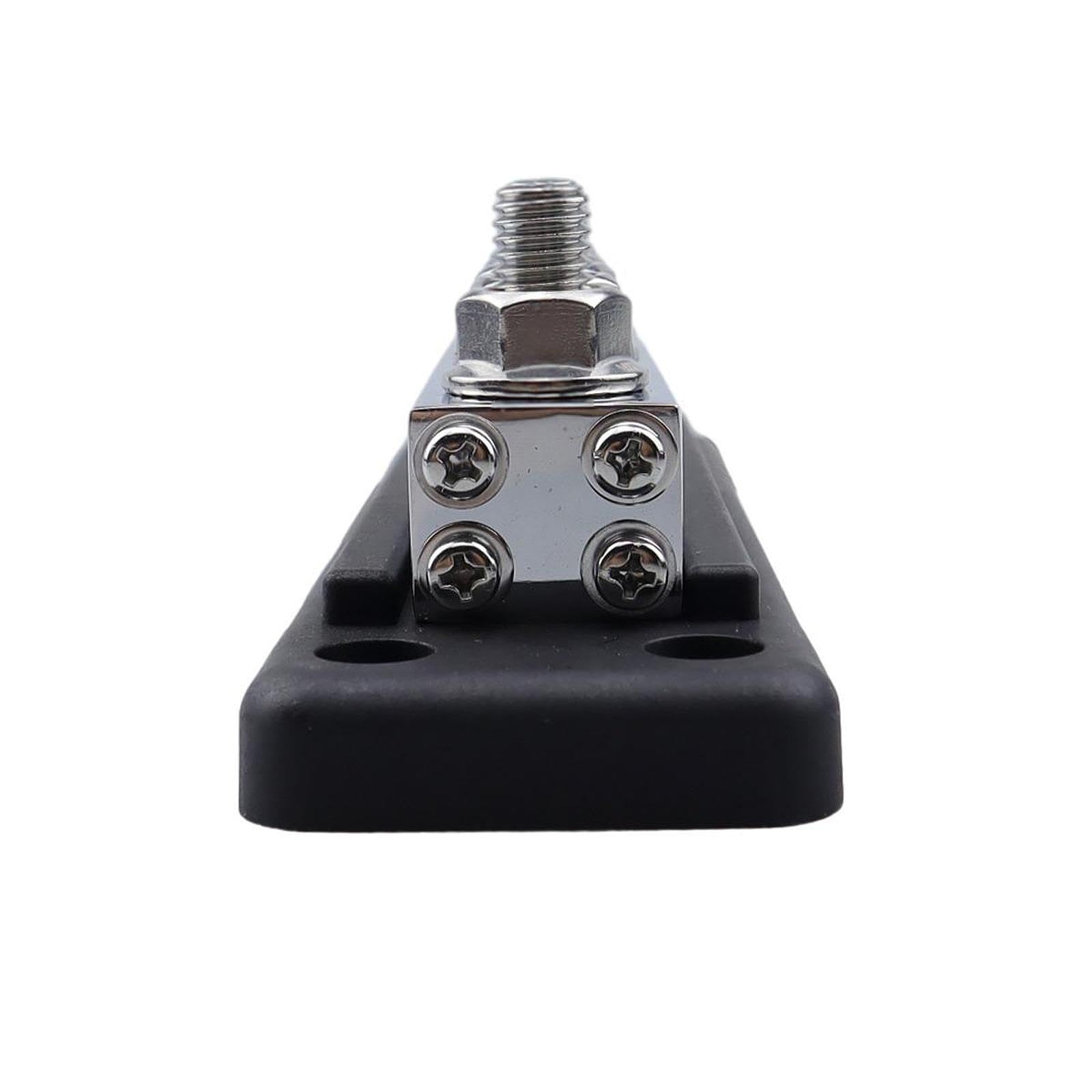 Stromverteilerblock 300 V,5-polig,schwarz,18 x 5,2 x 5,4 cm