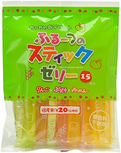 Stick jelly fifteen X12 bags of Nissin Dolce fruit