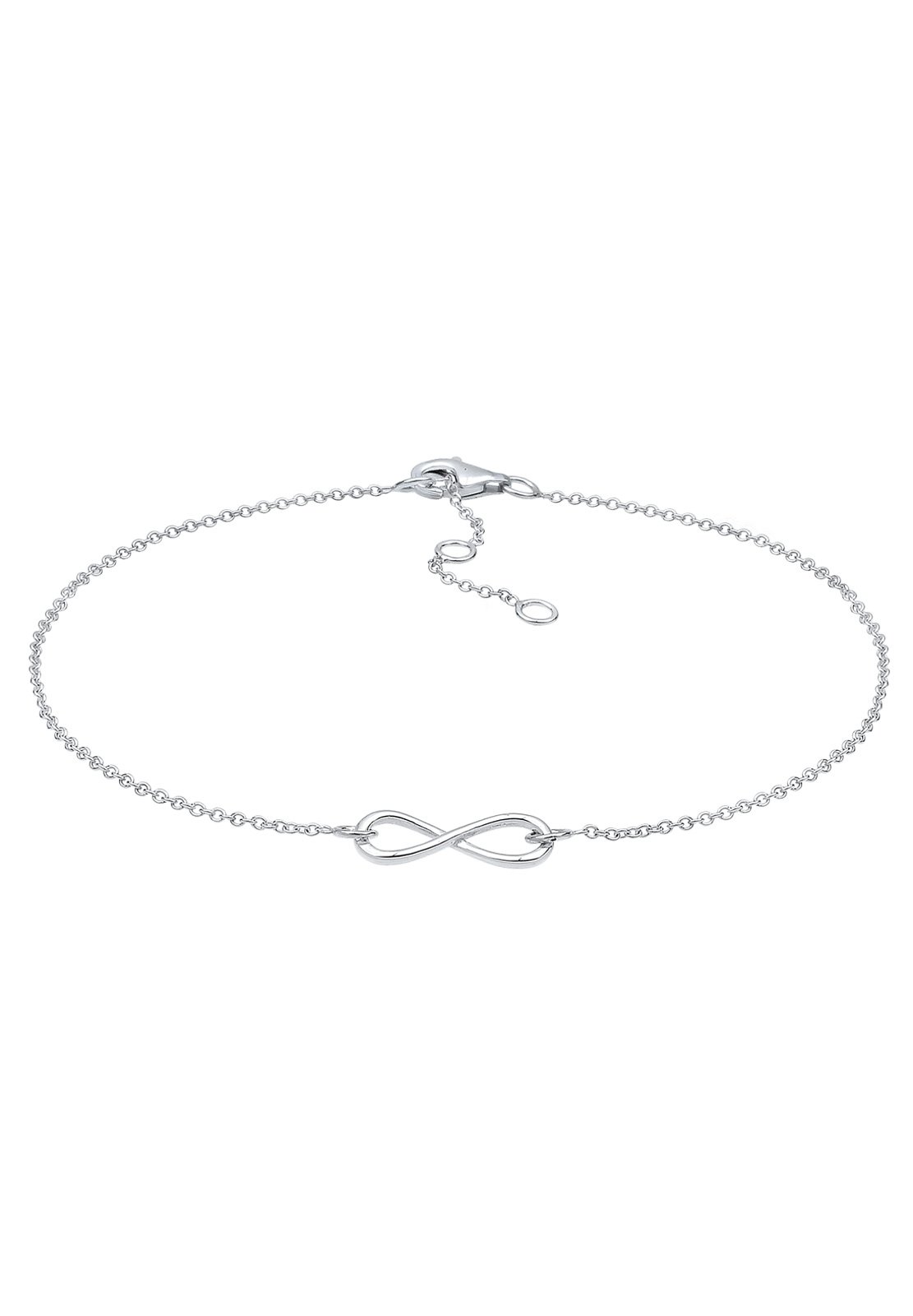 ElliWomen's 925 Sterling Silver Infinity Love Anklet