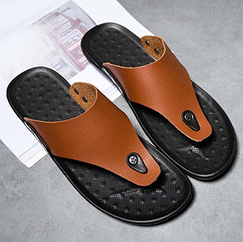 Flip Flops Sandals for Men Thong Sandal Arch Support Soft Flop Non-Slip Beach Lightweight Footwear Summer Shoes3