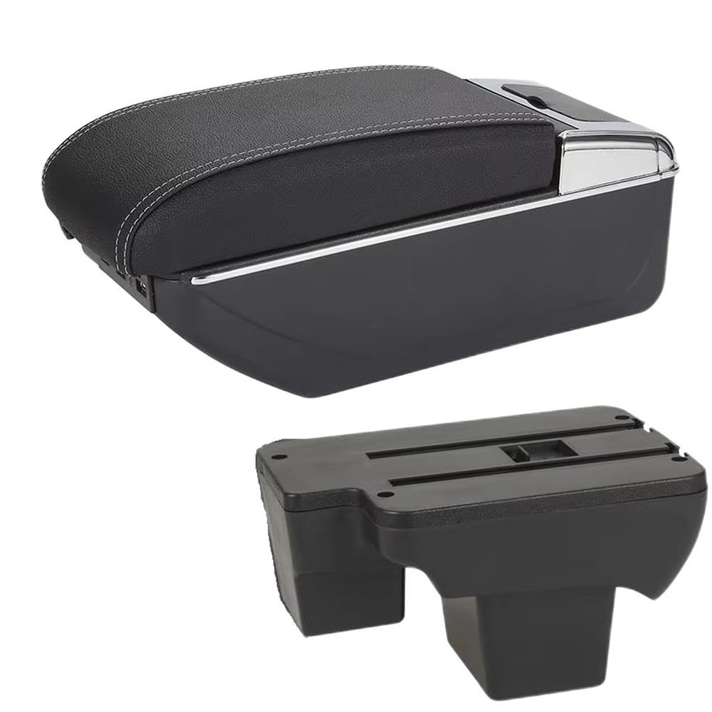 FSOZDBBPL For Polo 2019-2024 Car Armrest Box Storage Box Retrofit Parts Interior Parts
