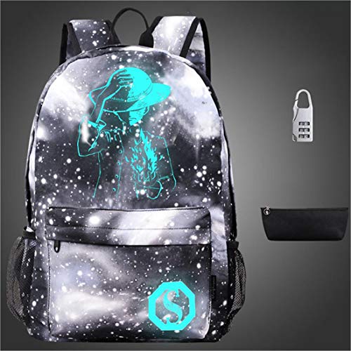 Electrical Shopping Mochilas Escolares Luminosas  Bolsa con Cerradura Antirrobo  One