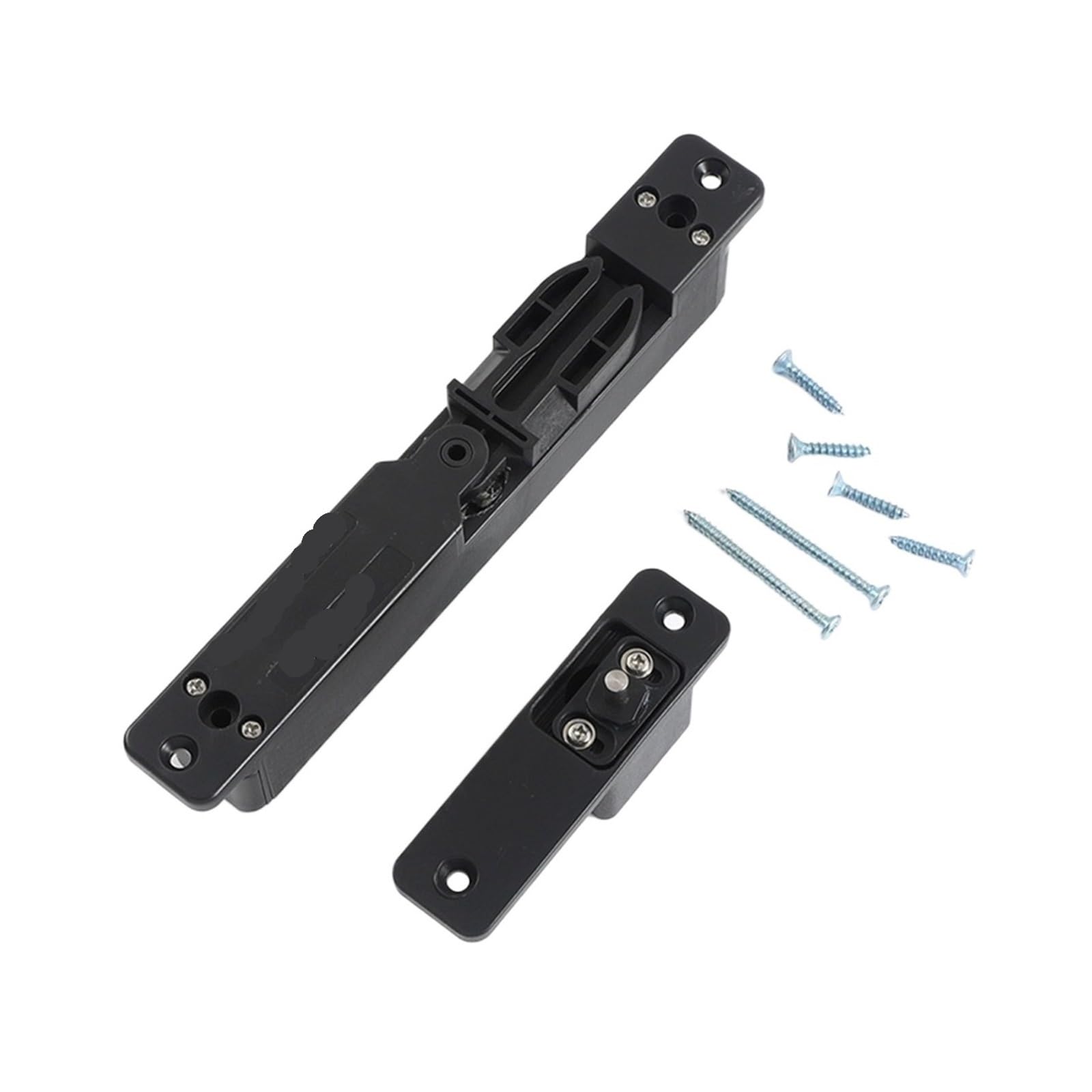 Door Closer, Damping Buffer Door Closer Flat Automatic Closing Silent Invisible Household Hydraulic Anti-Pinch,Commercial & Home Use(Hidden Style)