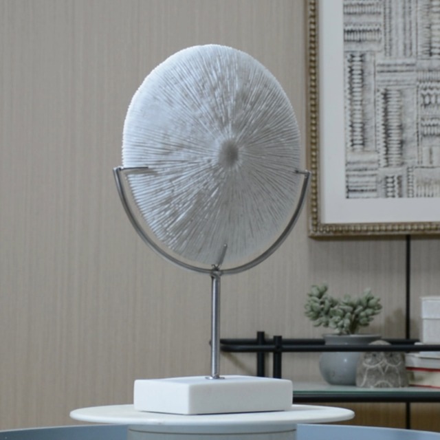 Escultura Moderna Abstracta Decorativa de Resina 13 in miniatura 7