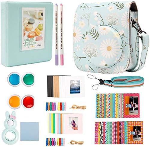 Annle Mini 11 Accessories in a Beautiful box Compatible with Instax Mini 11 Instant Film Camera - Chrysanthemum
