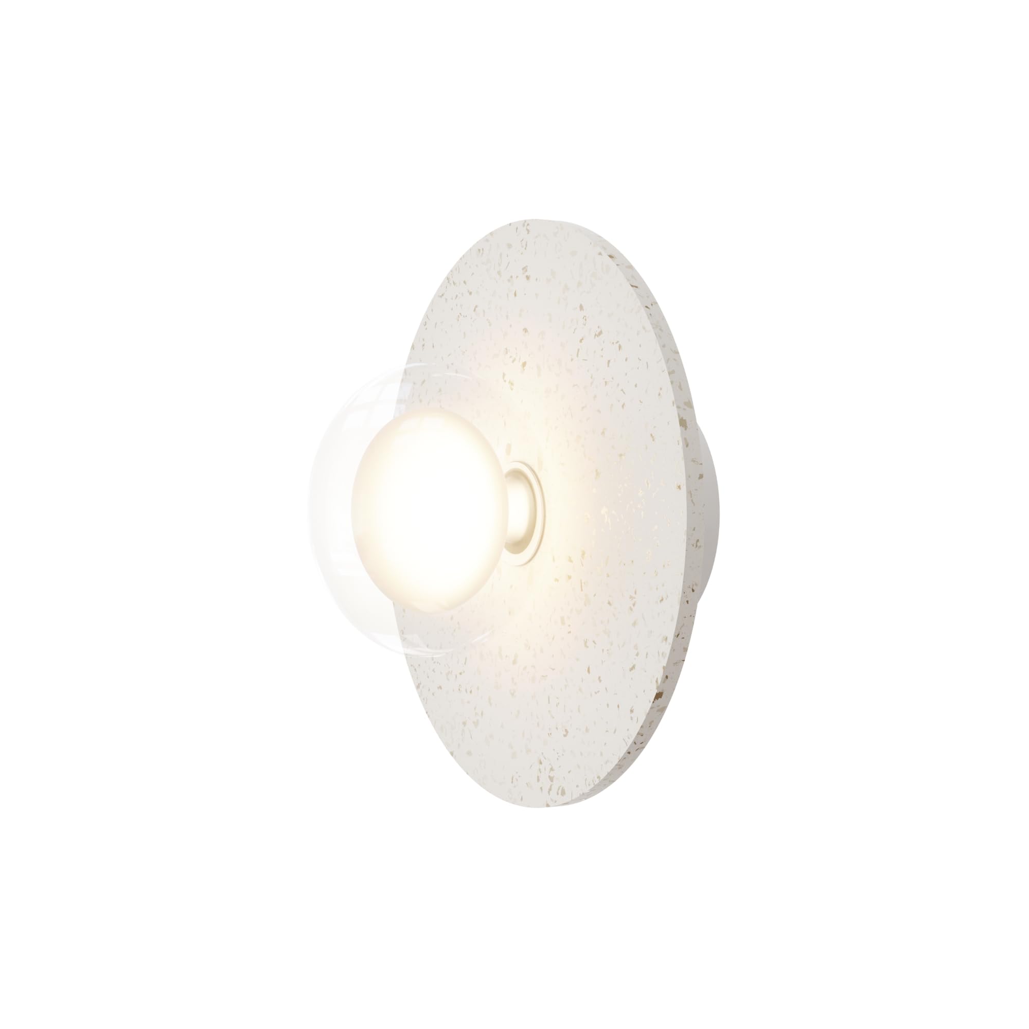Sulion - Lámpara Aplique Candy - Iluminación G9 E27 Terrazo 30cm