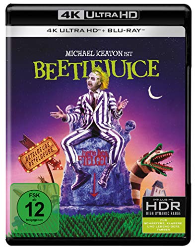 Beetlejuice (4K Ultra HD) (+ Blu-ray 2D) [Alemania] [Blu-ray]