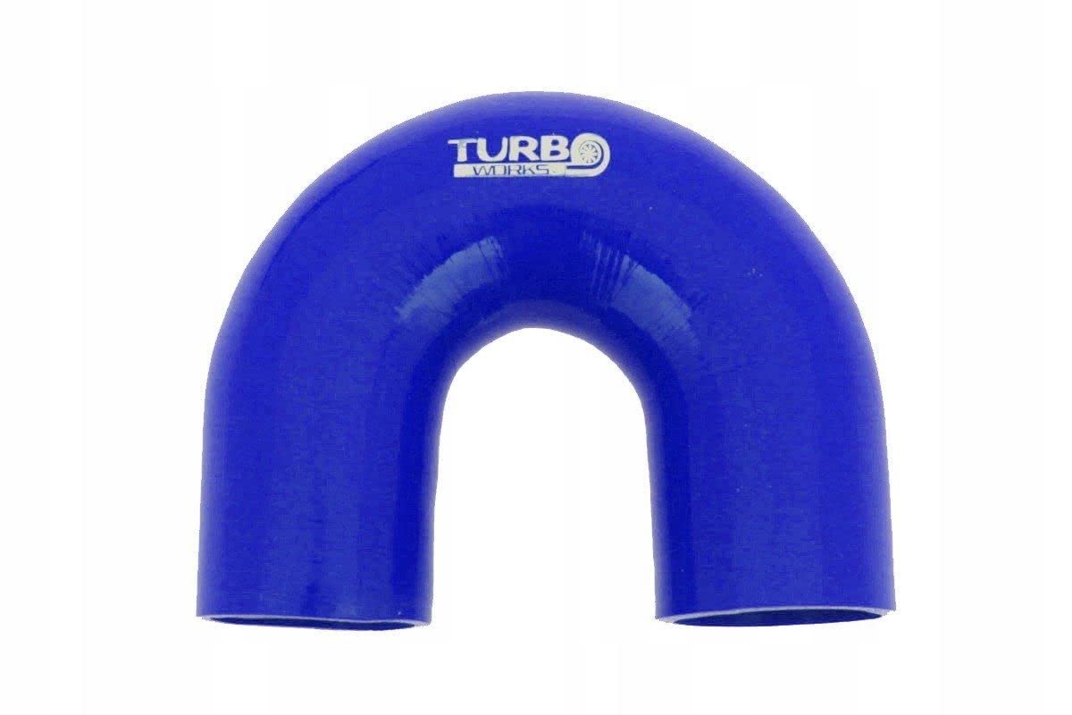 Codo de silicona 180 grados azul 51 mm E-2346 rendimiento de desarrollo manguera de silicona radiador de silicona