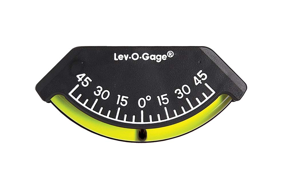 Industrial Lev-o-Gage - Glass Tube Inclinometer and Level Gauge