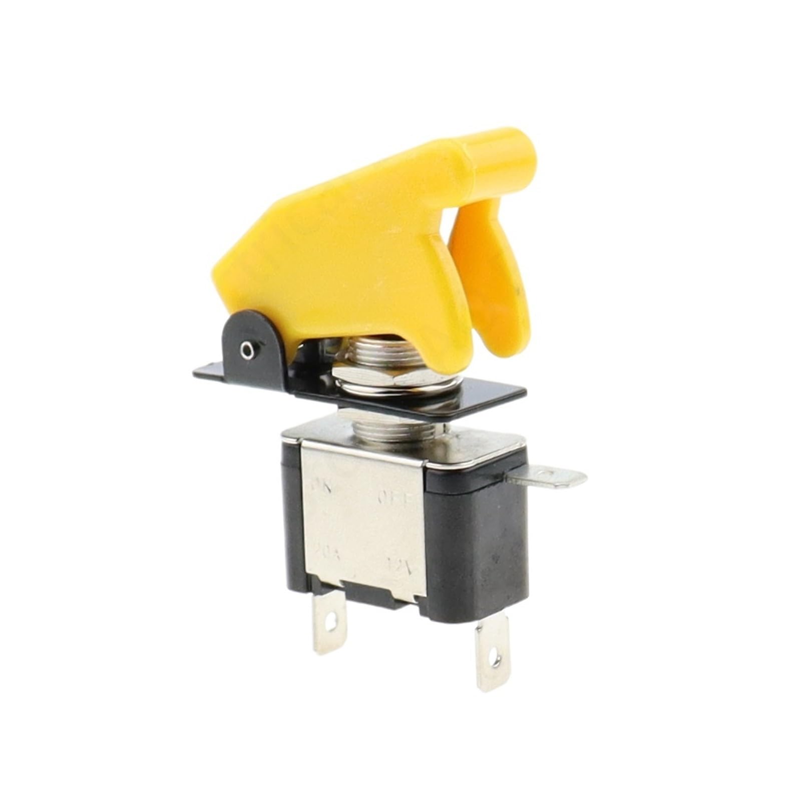 Interrupteur LED 12V jaune pour éclairage camion et bateau de nuit
