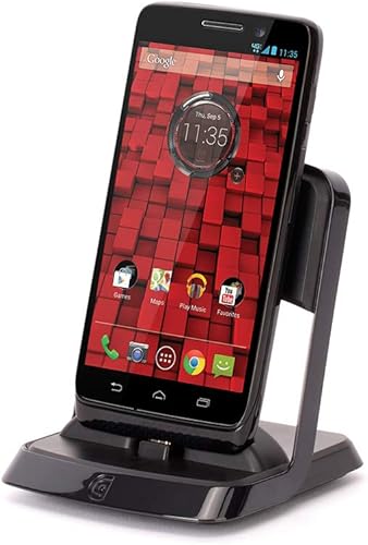 Miniatura 6 de Griffin PowerDock - Estación de acoplamiento para Motorola Droid Mini, Droid Ultra y Droid Maxx - Modo de escritorio Carga y sincronización para