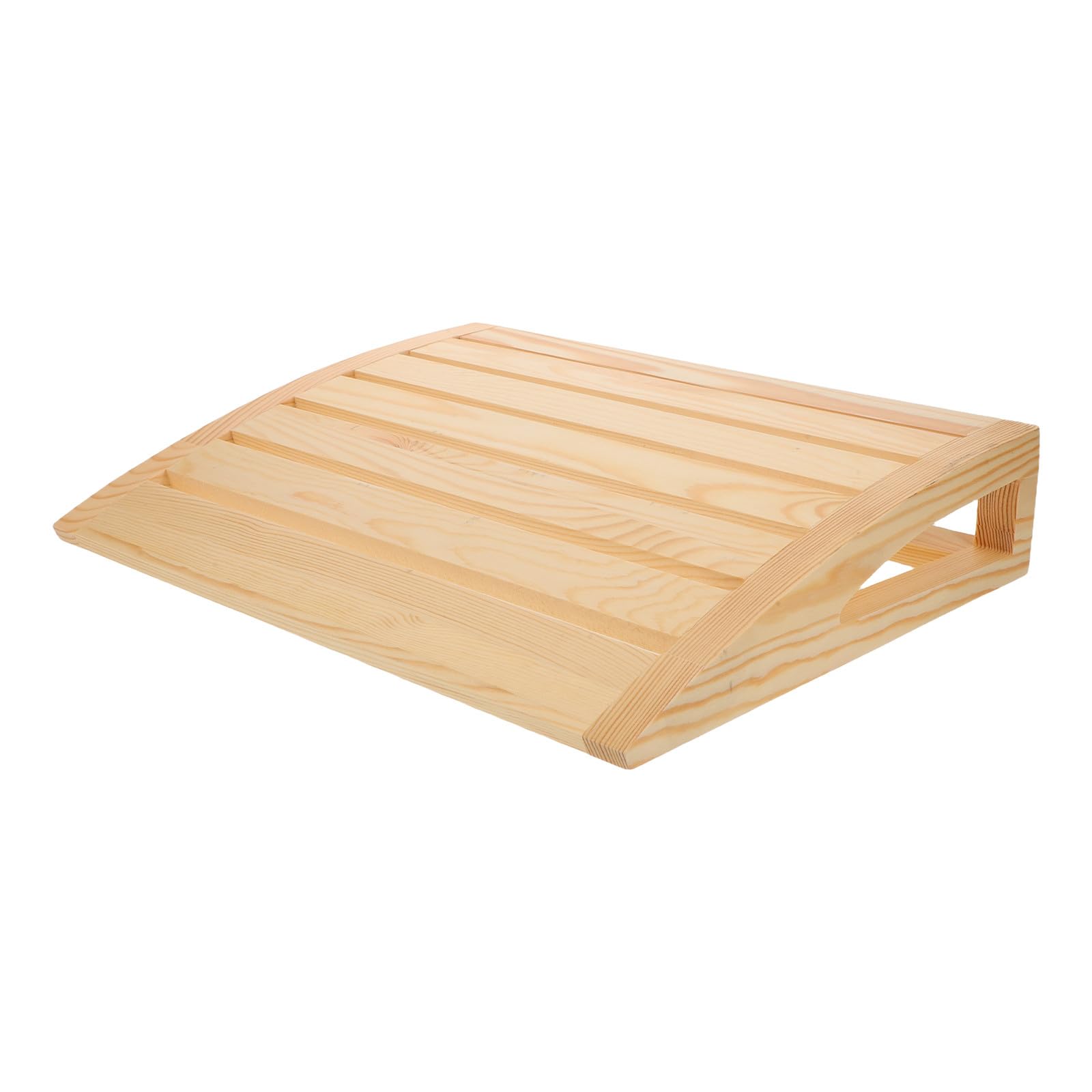 SUPVOX Coussin de Sauna en Bois Naturel avec Appui-tête – Coussin Ergonomique pour Le Soutien de la Nuque et des lombaires, Accessoires de Spa pour hammam et