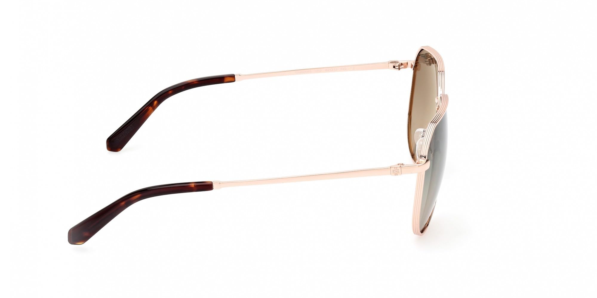Guess GU00089 Gafas de Sol, Hombres, Shiny Rose Gold (Rosa), Talla única