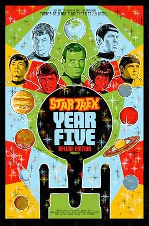 Book cover Star Trek: Year Five Deluxe Edition--Book One