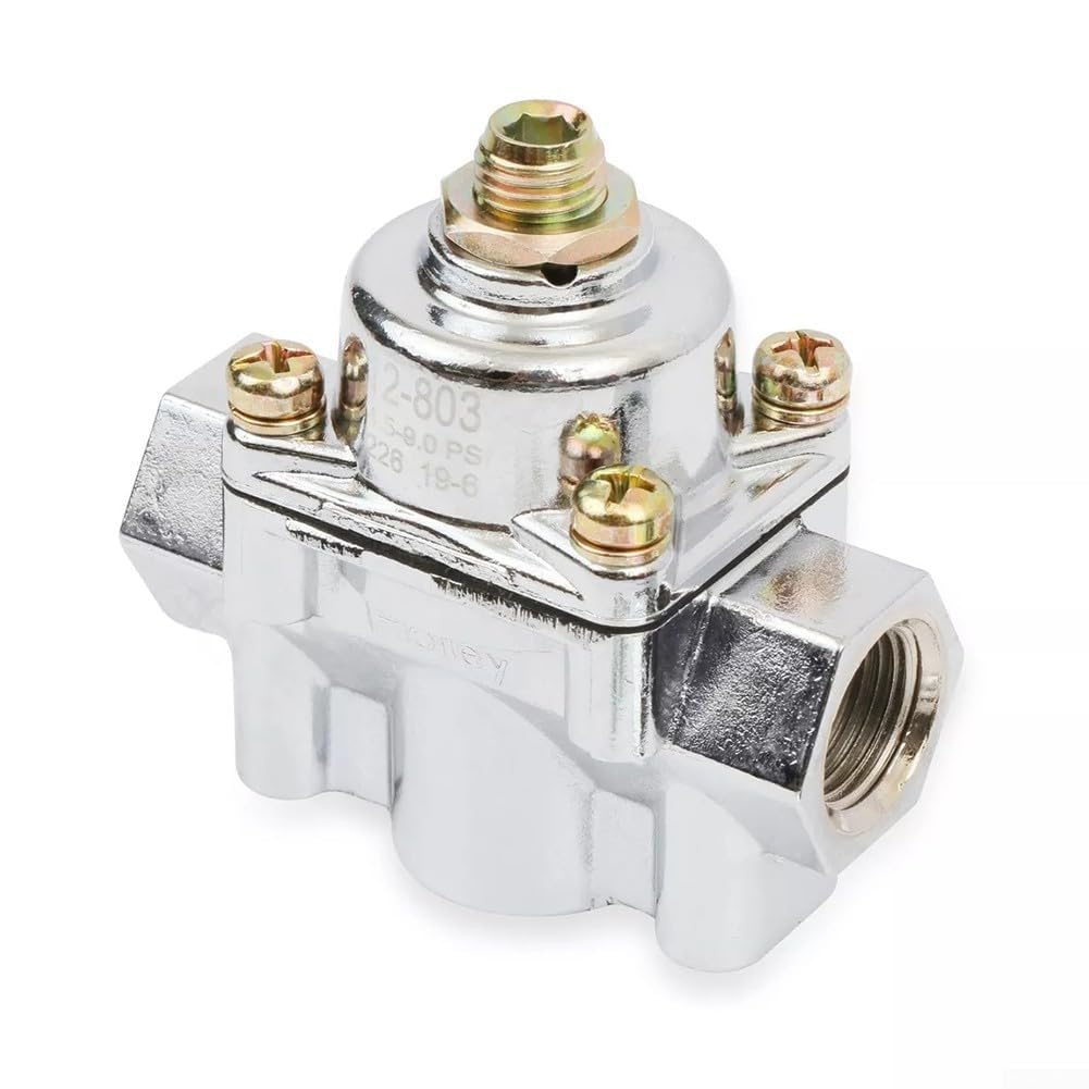 Regulador de presión de combustible para repuesto de carburador Holley 12-803, kit regulador de presión de combustible ajustable
