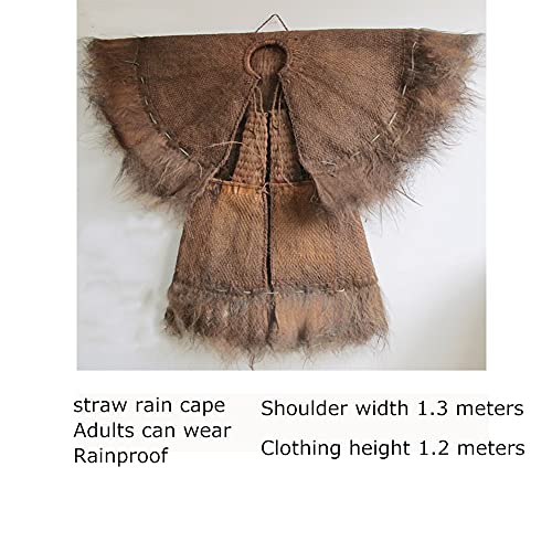 Ancient Chinese Style Raincoats are Hand-Made by Ancient Methods and Handicrafts. They Can Be Used As Rain Gear in Rainy Days. Wall Decorations2