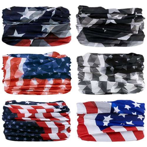 Image of Neck Gaiter for Men Women Headwear Bandana Head Wrap Face Scarf Mask Cover Warmer Balaclava-Seamless & Versatile