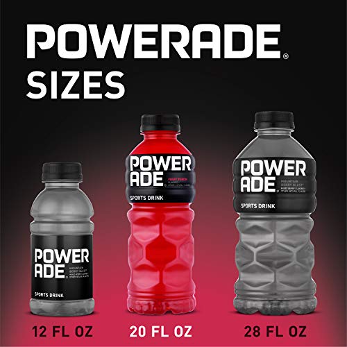 POWERADE, Electrolyte Enhanced Sports Drinks w/ Vitamins, Fruit Punch, 20 fl oz, 24 Pack - Thumbnail 4