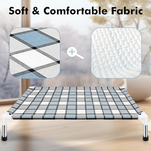 Elevated-Dog-Bed-Raised-Dog-Bed-Dog-Bed-Pet-Bed-Dog-Cot-for-Medium-Pet-Taste-Life-Start-with-A-Pet-Bed