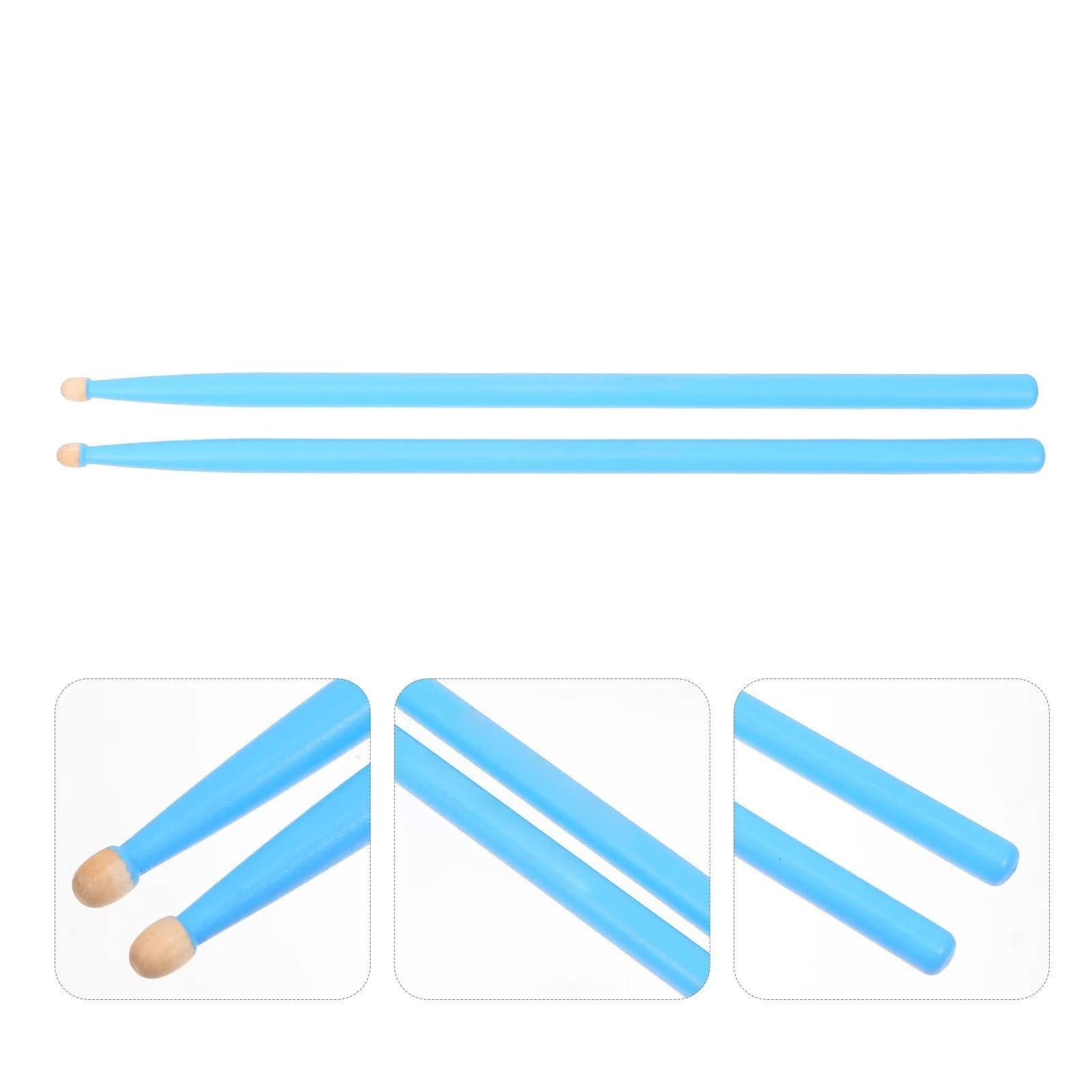 2 Paar Drumsticks Aus Ahornholz, Schlaginstrumente, Drumsticks Aus Holz, 5A Drumsticks Für Erwachsene Und Anfänger Trommelstöcke für Anfänger (Color : 02)
