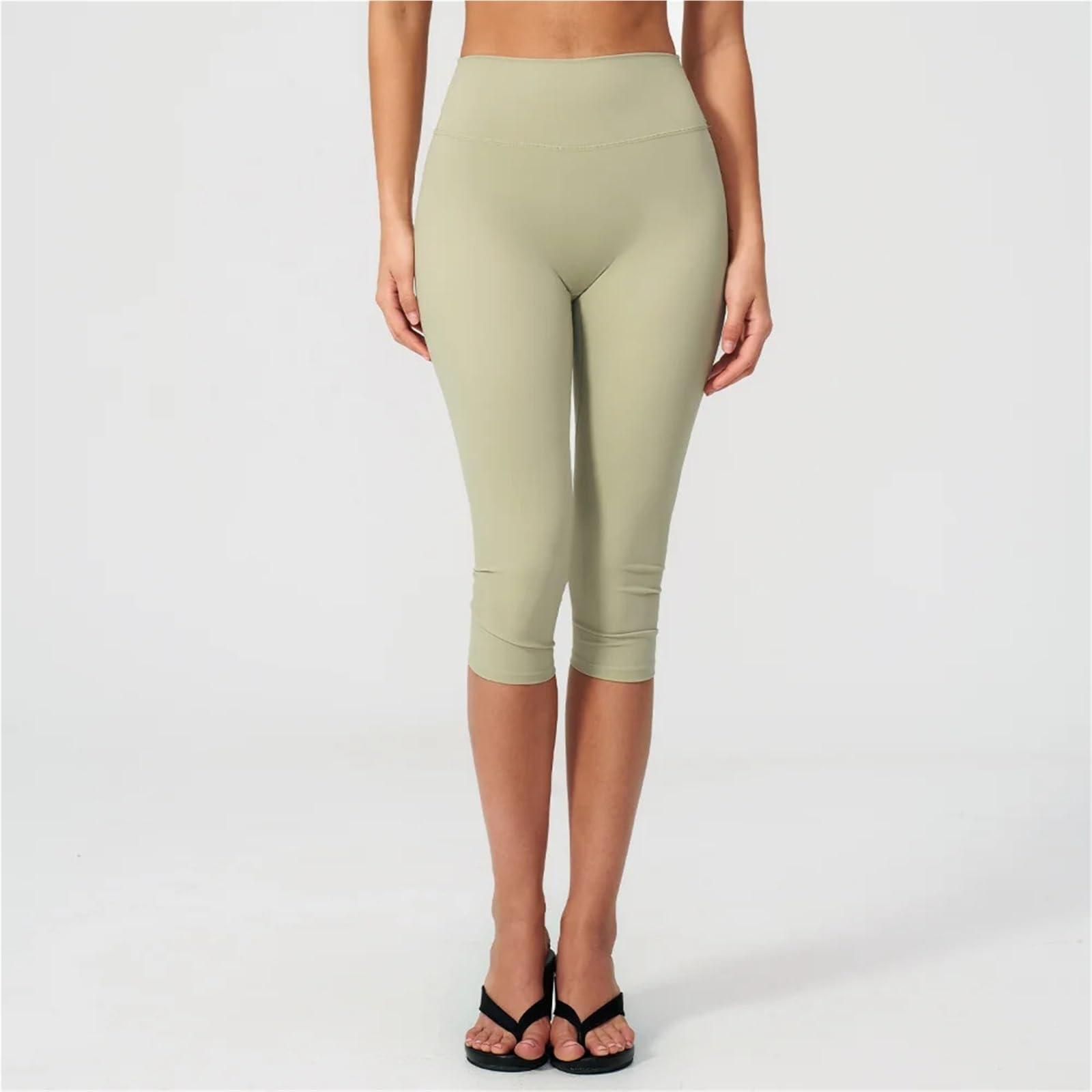 Mallas Piratas Mujer Pantalones De Yoga De Cintura Alta