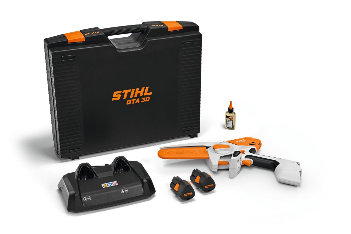 STIHL GTA 30 - POTATORE A BATTERIA, CON 2 BATTERIE AS 2 E CARICATORE AL 5-2