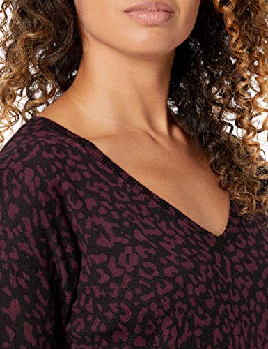Image of Amazon Essentials Women's Lightweight V-Neck Tunic Sweater, Long Sleeve, Ribbed (Available in Plus Size)