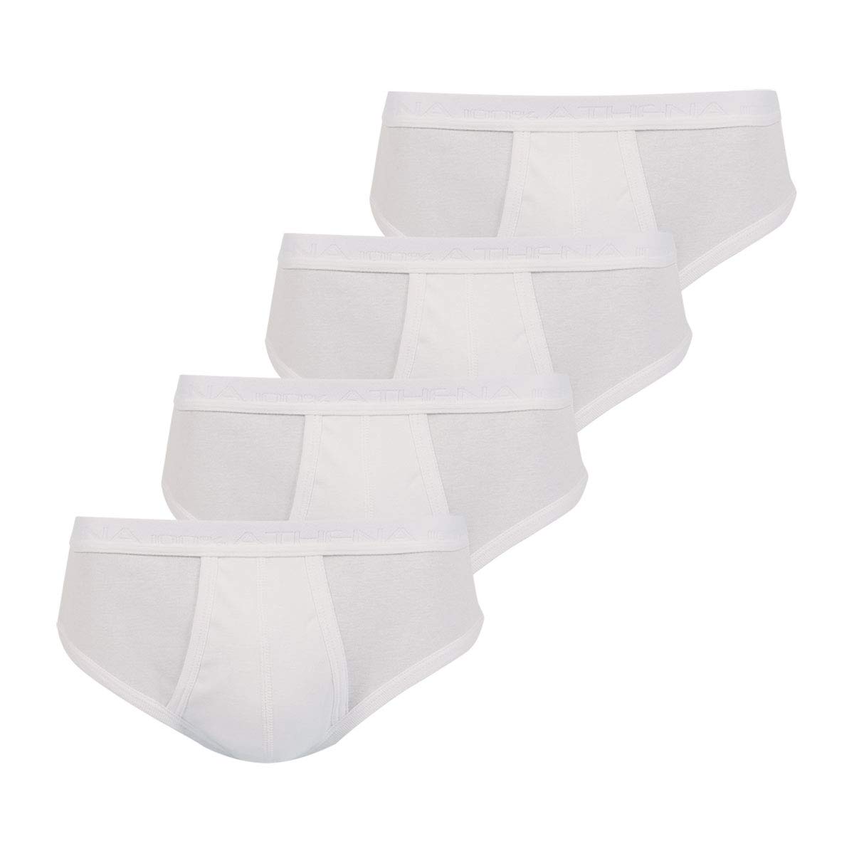Athena Men's Promo Basic Bio Knickers, White (Blanc/Blanc/Blanc/Blanc 9050), Medium (Manufacturer Size: 3)