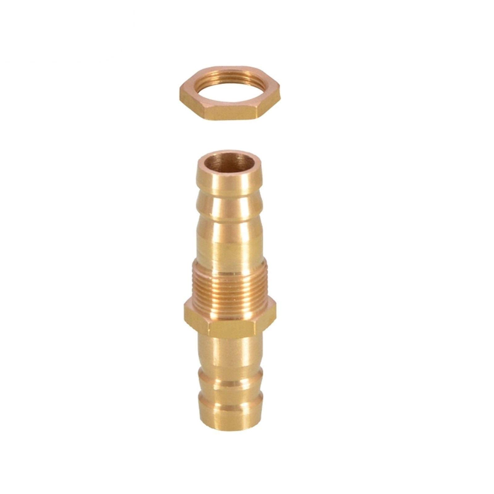 Raccordo In Ottone Per Tubi Flessibili - Gomito Spinato, Filettatura Femmina 1/4-1/2 BSP, Per Acqua/Gas