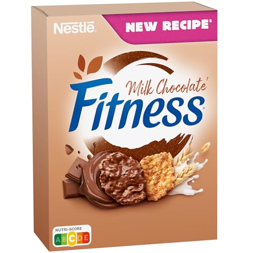 Cereales Nestlé Fitness Chocolate con Leche - 1 paquete de 375 g