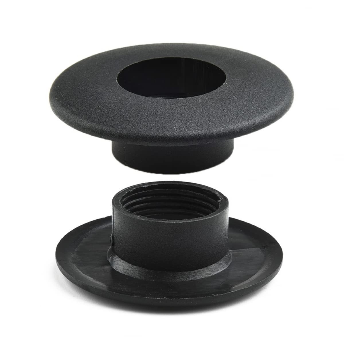 DAZZLEEX Roulement de baby-foot 16 mm, Palier à bille Noir, Plastique, Lot de 10