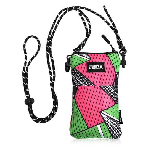 Klein Handytasche zum Umhängen, Handy Umhängetasche Damen, Nylon Kleine Umhängetasche, Handytasche mit Geldbörse zum Umhängen, Crossbody Bags für Frauen mit Verstellbar Abnehmbar Gurt