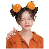 【2025年ハロウィン飾り】ハロウィン カチューシャ かぼちゃ 小道具 コスプレ レディース 子供 可愛い 小物 前髪留め 仮装 パーテ ィー グッズ 髪飾り 写真撮影用（黄色い牙）