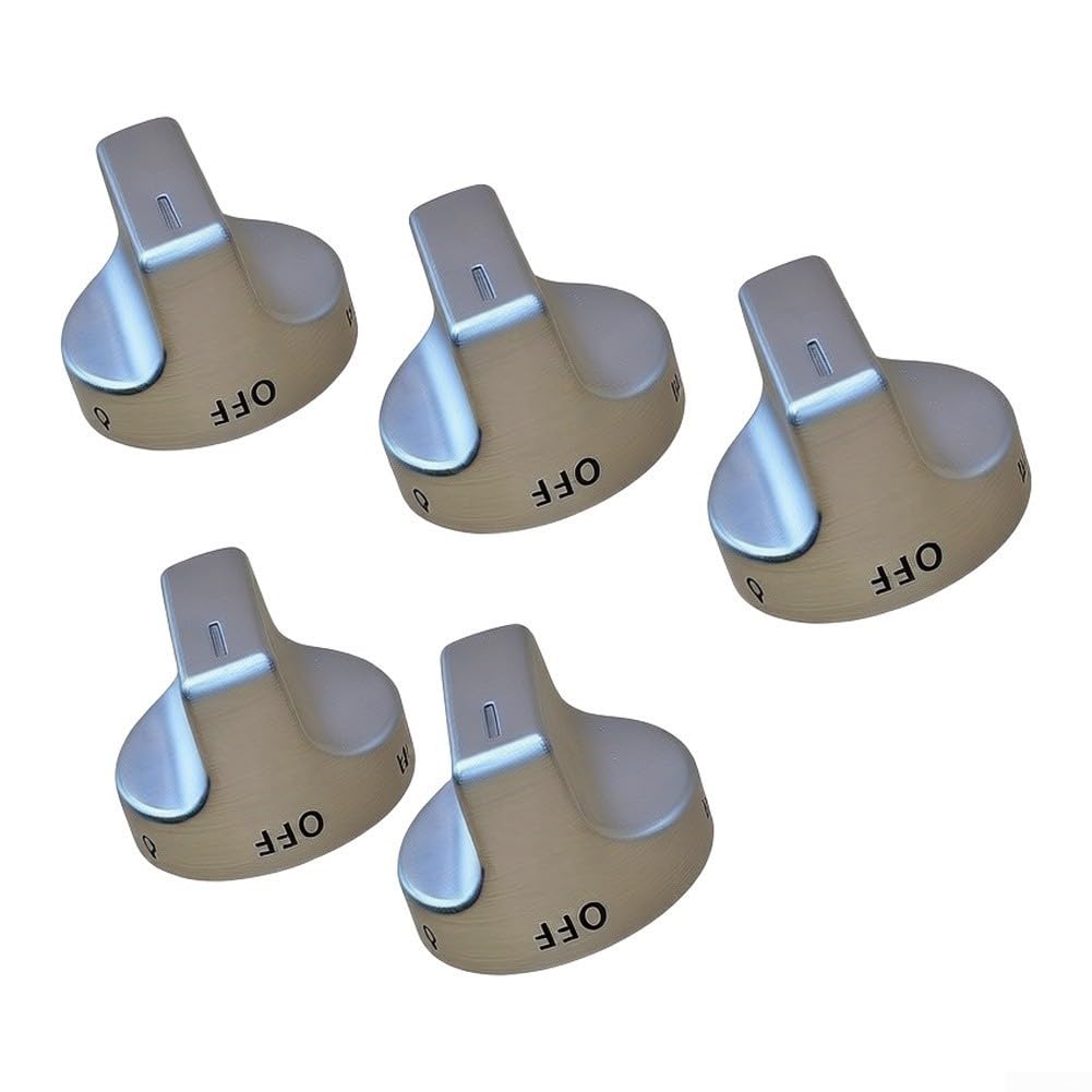Manopola Fornello W11188749 Ricambio Argento Installazione per Facile