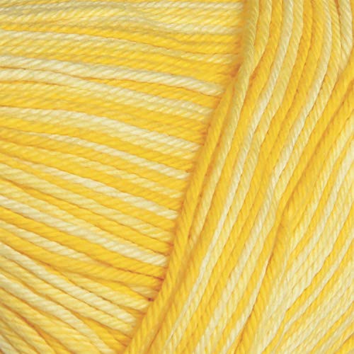 Knit Picks Dishie Worsted Weight Yellow 100% Cotton Yarn - 100 G (Sunshine) #TOP1