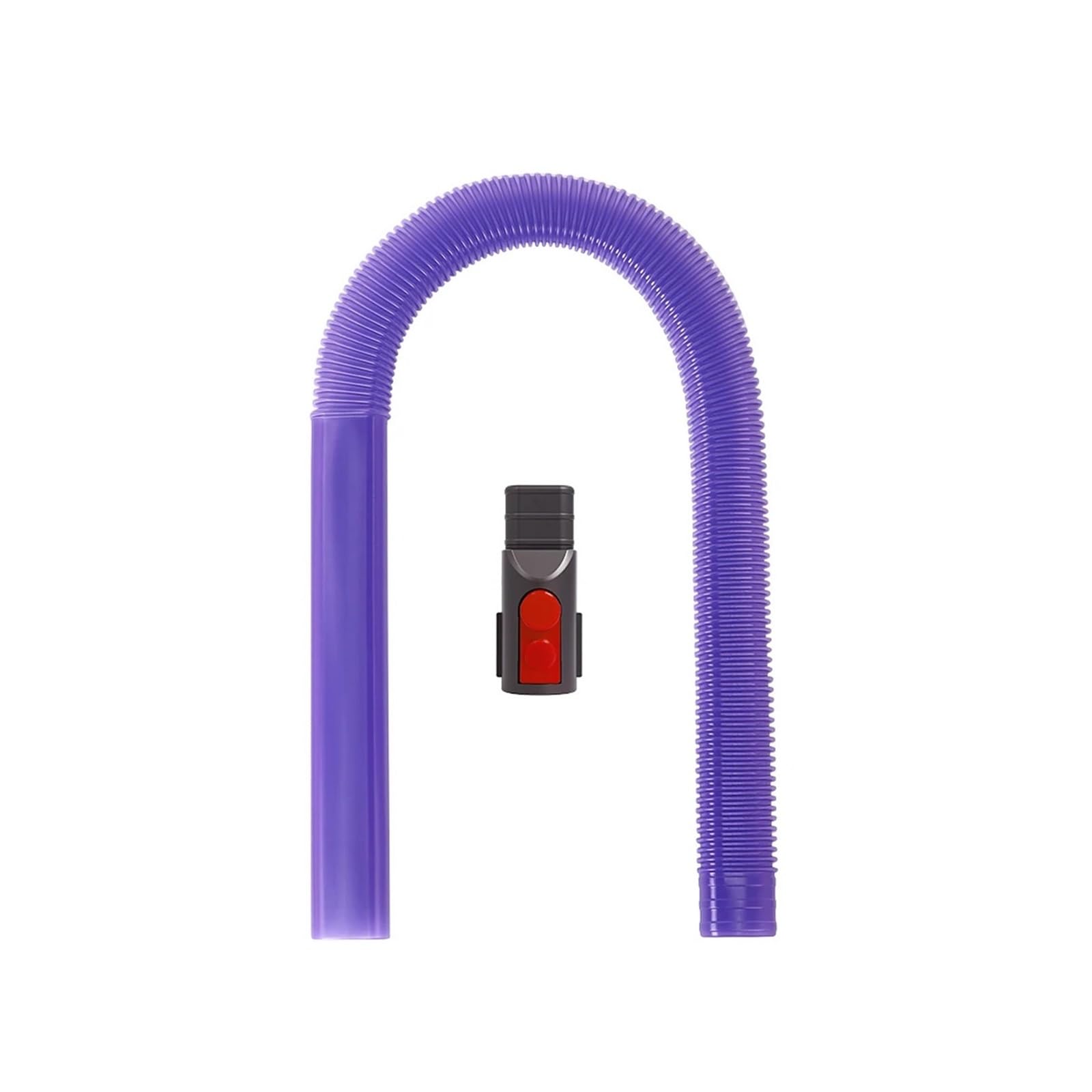 Dryer Vent Cleaner ，Compatible for Dyson，V7 V8 V10 V11 V12 V15 Vacuum Cleaner Part Hose Attachment Lint Remover(Purple)