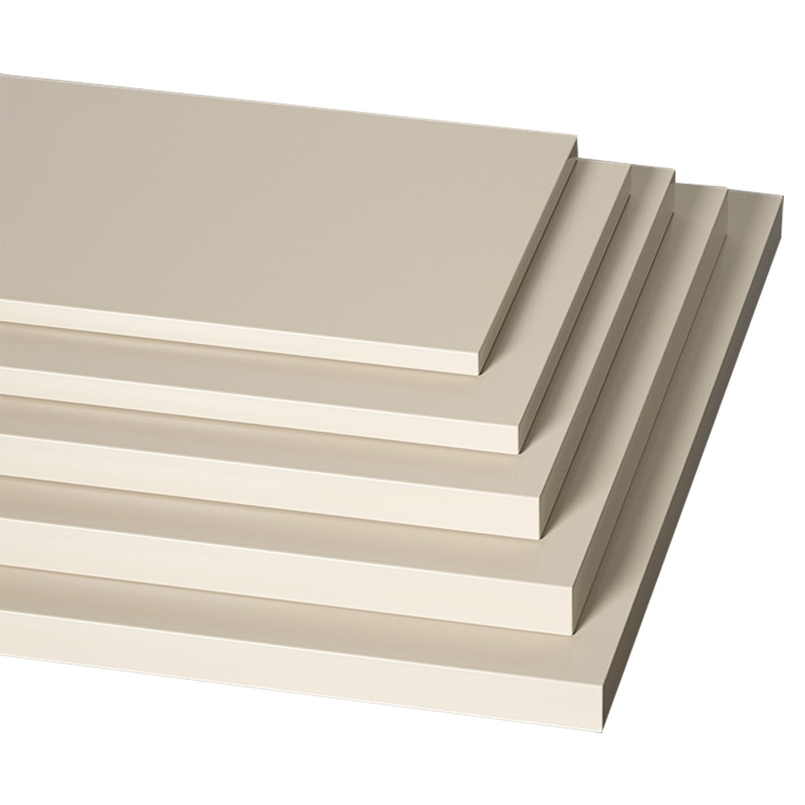 Lastra Peek Anti-Static, Lastra Plastica Polietere Conduttiva Alta Temperatura, Materiale Peek Avanzato per Uso Industriale e Fai da Te,50×100×4mm