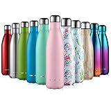 el acero inoxidable resistente al calor puede sostenernte las bebidas calientes y frías para una botella súper versátil que pueda sostener sus bebidas preferidas sin la deformación bajo cambios de temperatura! Con el respaldo de una GARANTÍA de 1 año