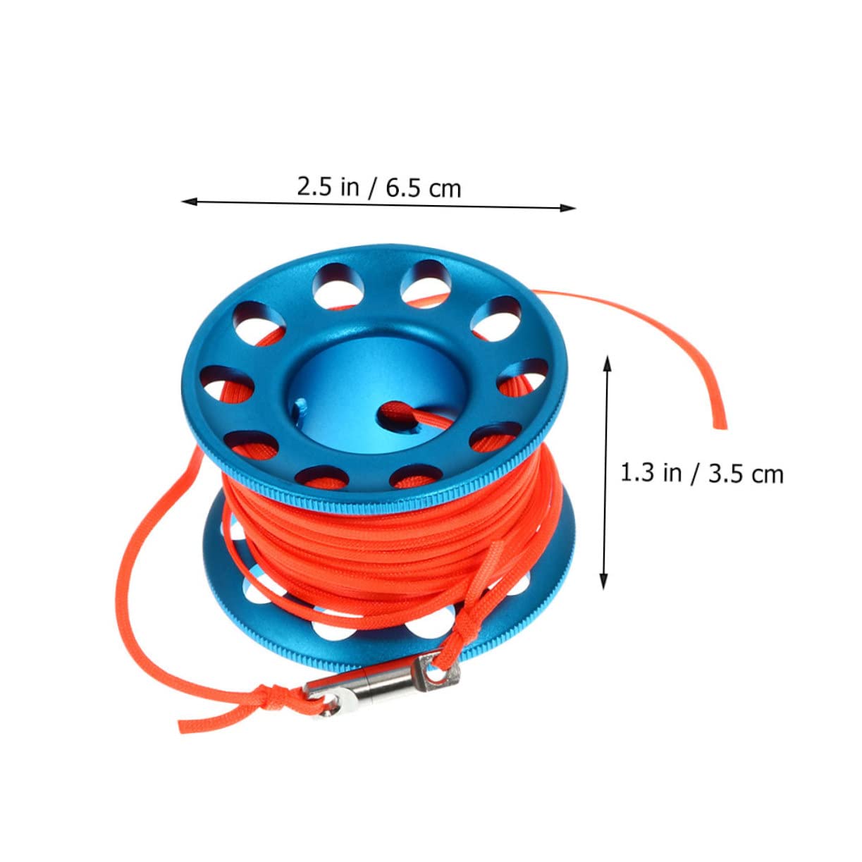 balacoo 2 Sets Scuba Cave Line Buoy Reel Diving Buoy Set Spool Snorkeling Diving Gear