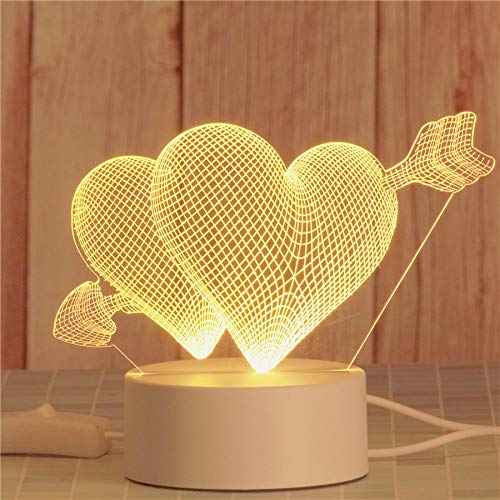 Veilleuse électronique LED pour bureau et table de nuit créative