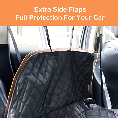 PETICON SUV Cargo Liner for Dogs, Waterproof Pet Cargo Cover Dog Seat Mat for SUVs Sedans Vans with Bumper Flap Protector, Non-Slip, Large Size Universal Fit, Black PETICON SUV Cargo Liner for Dogs, Waterproof Pet Cargo Cover Dog Seat Mat for SUVs Sedans Vans with Bumper Flap Protector, Non-Slip, Large Size Universal Fit, Black