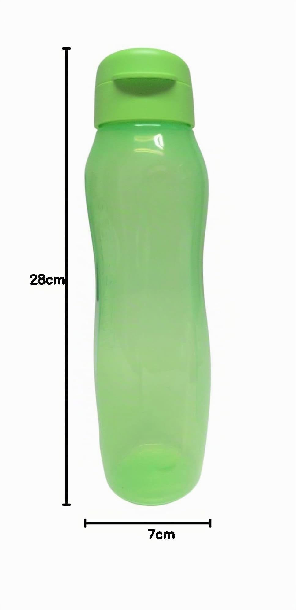 Tupperware to Go Eco 1000ml Eco Easy Flip Top Wasserflasche Sportfreund Trinkflasche EcoEasy Aqua Slim Aquaslim XL 1 Liter grün