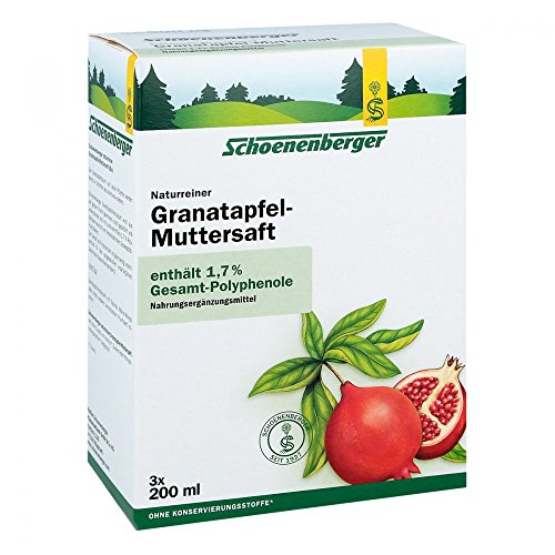 Schoenenberger Naturreiner Granatapfel-Muttersaft, 600 ml Solución