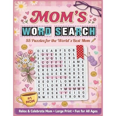 Mom's Word Search Puzzle Book
