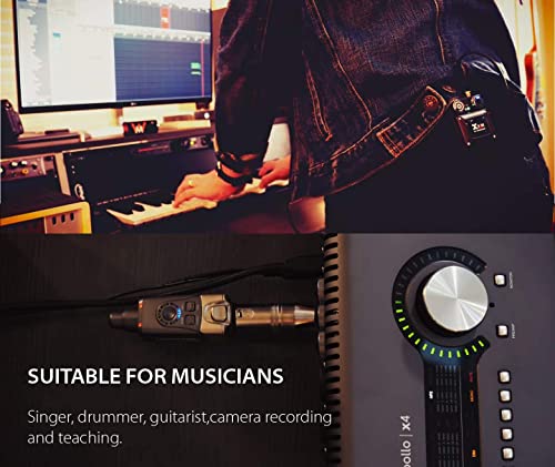 Image of Xvive U4 Wireless in-Ear Monitor System Receiver Personal IEM for Studio, Band Rehearsal,Live Performance (U4 Receiver ONLY)