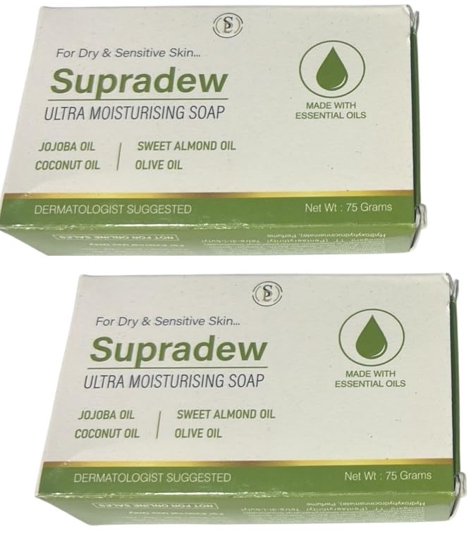 Supradew Ultra Moisturising Soap - 75 gm, Pack Of 2-image-39